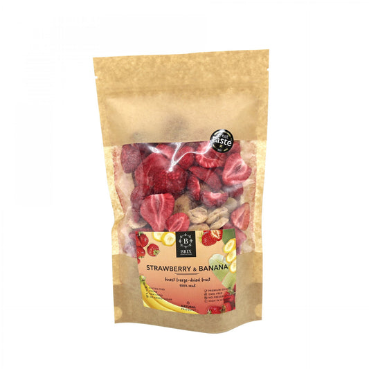 Mrazom sušená jahoda & banán 110g