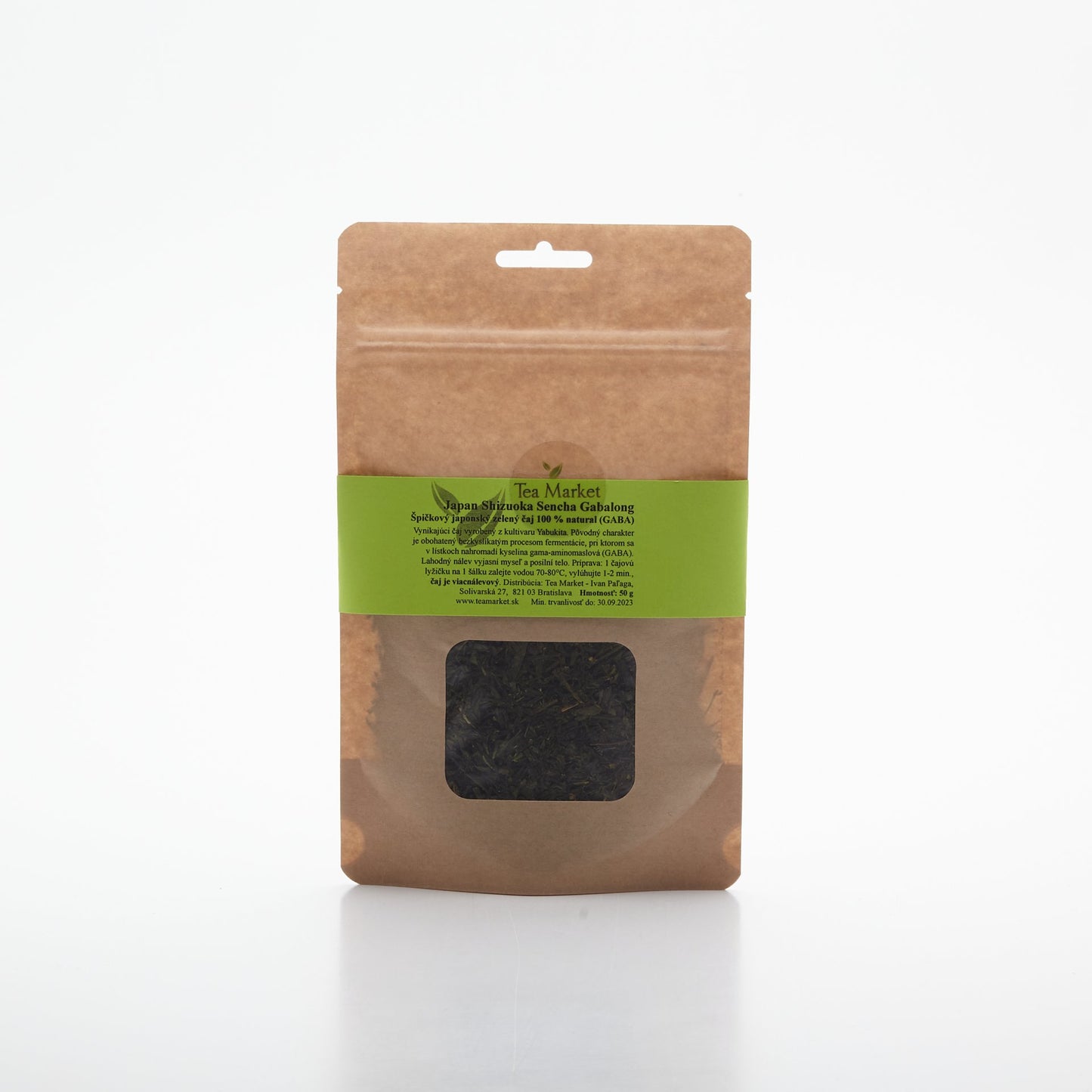 BIO Japonský zelený čaj Sencha GABA 50g