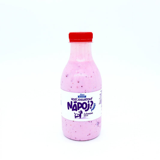 Kozí jogurtový nápoj čučoriedka 500ml