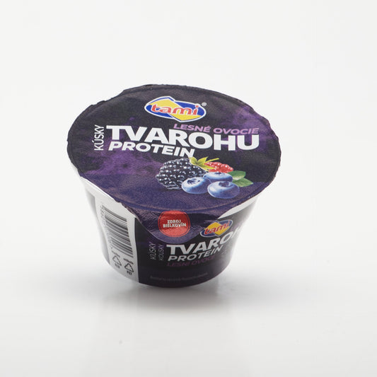 Kúsky tvarohu na les. ovoc. Protein 150g