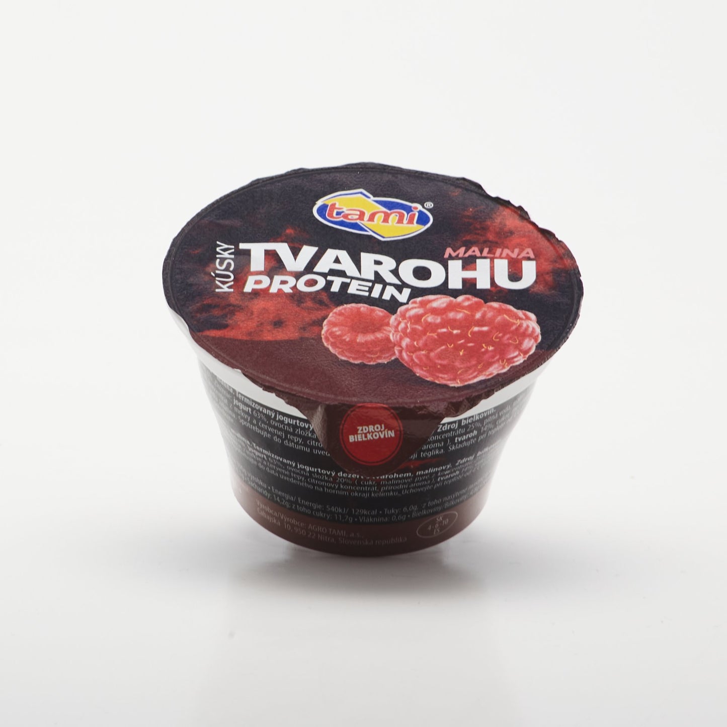 Kúsky tvarohu na malinách Protein 150g