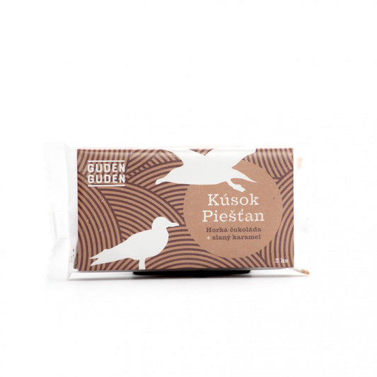 Kúsok Piešťan horká čoko&karamel 25g