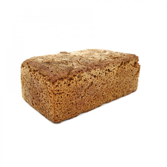 Kváskový celozrnný celoražný chlieb 800g