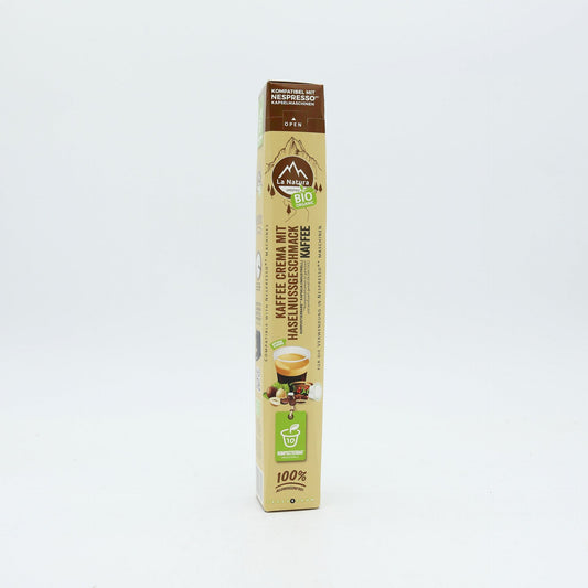 La Natura BIO Coffee CREMA Haseln.10ks