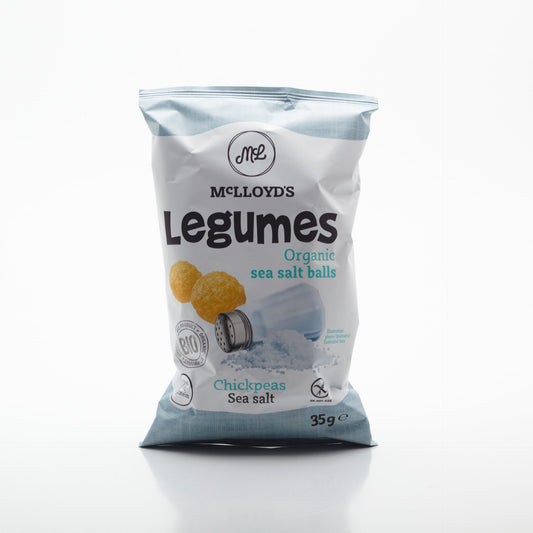 BIO Legumes cícerové s morskou soľou 35g