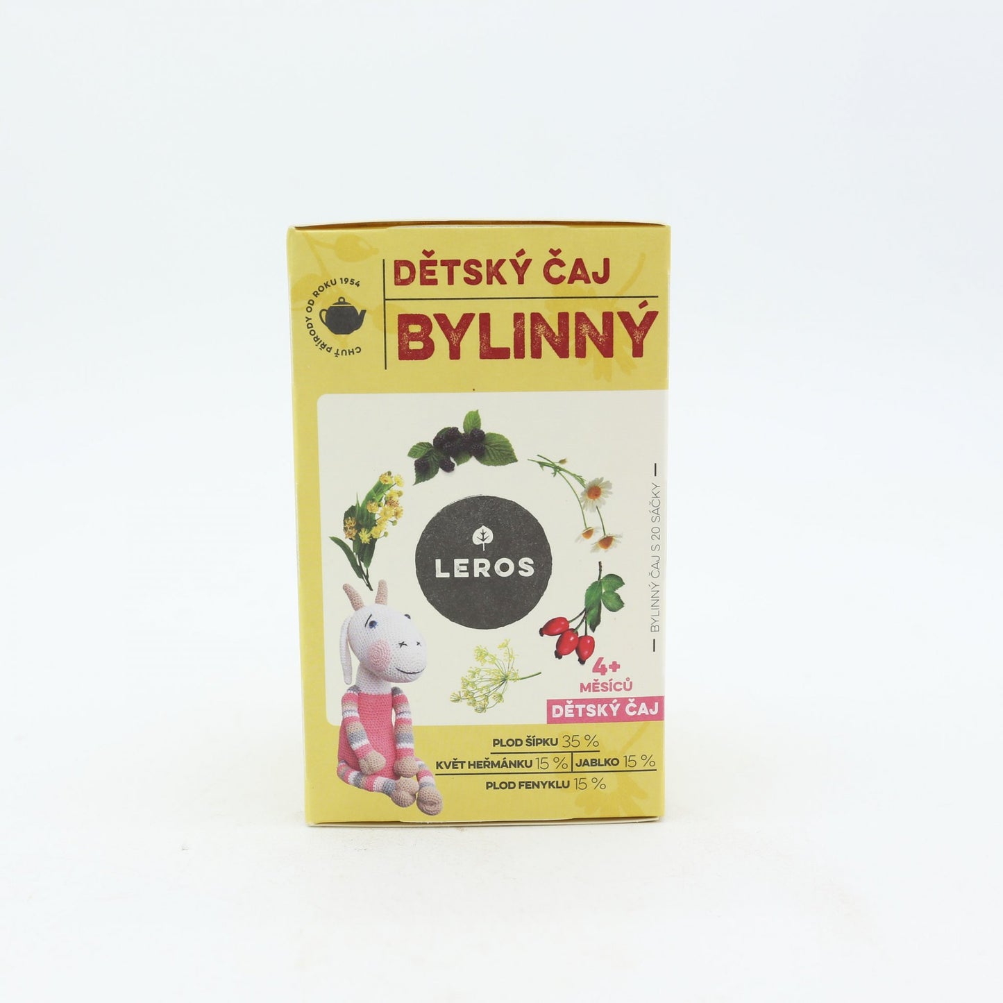 LEROS BIO Detský čaj bylinný 36g