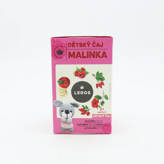 LEROS Detský čaj Malinka 40g