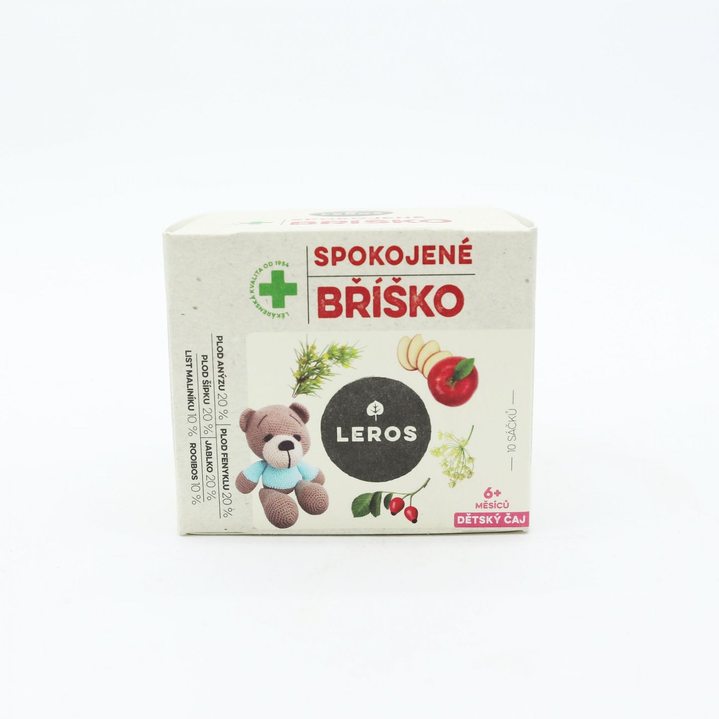 LEROS Detský čaj Spokojné bruško 20g