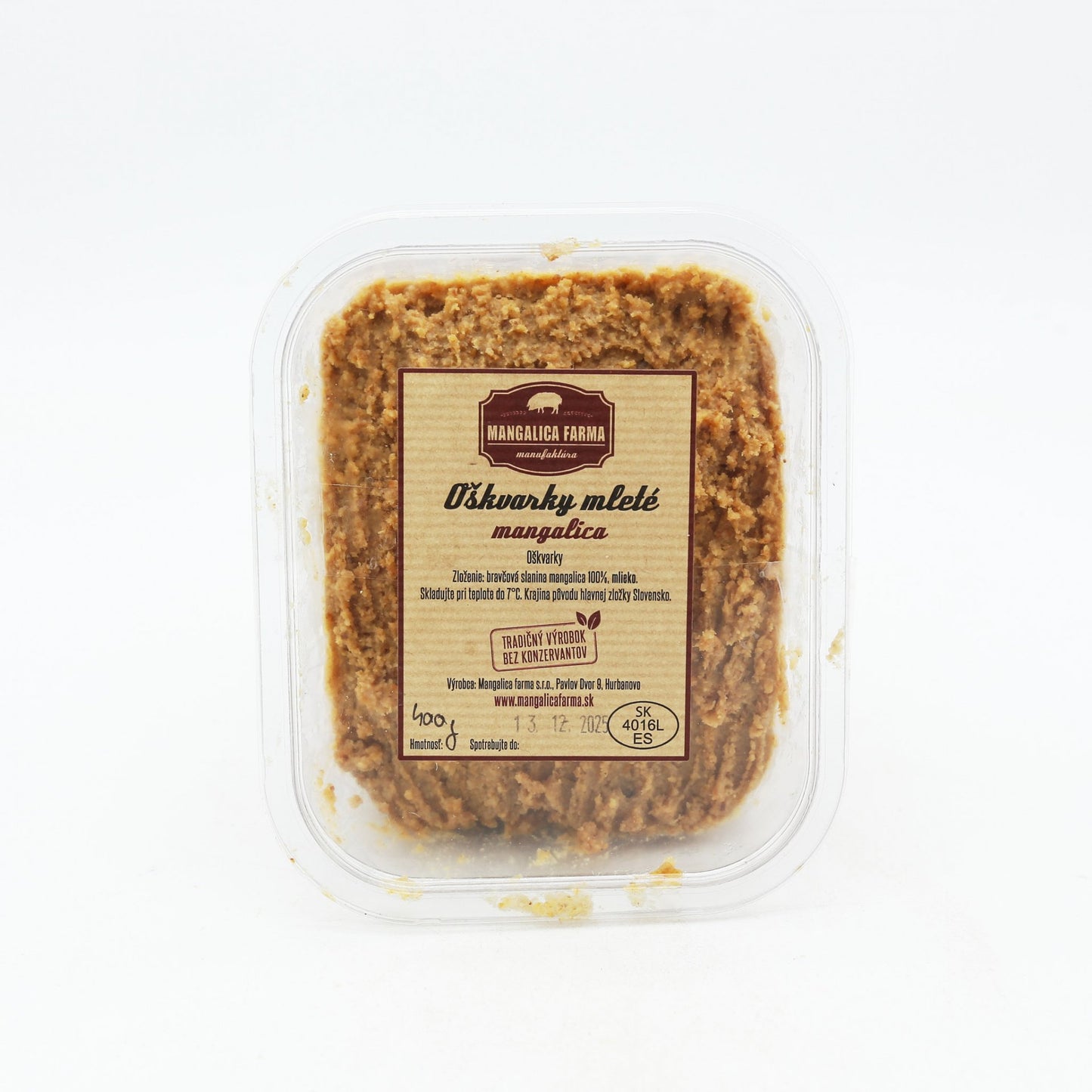 Mleté oškvarky 400g