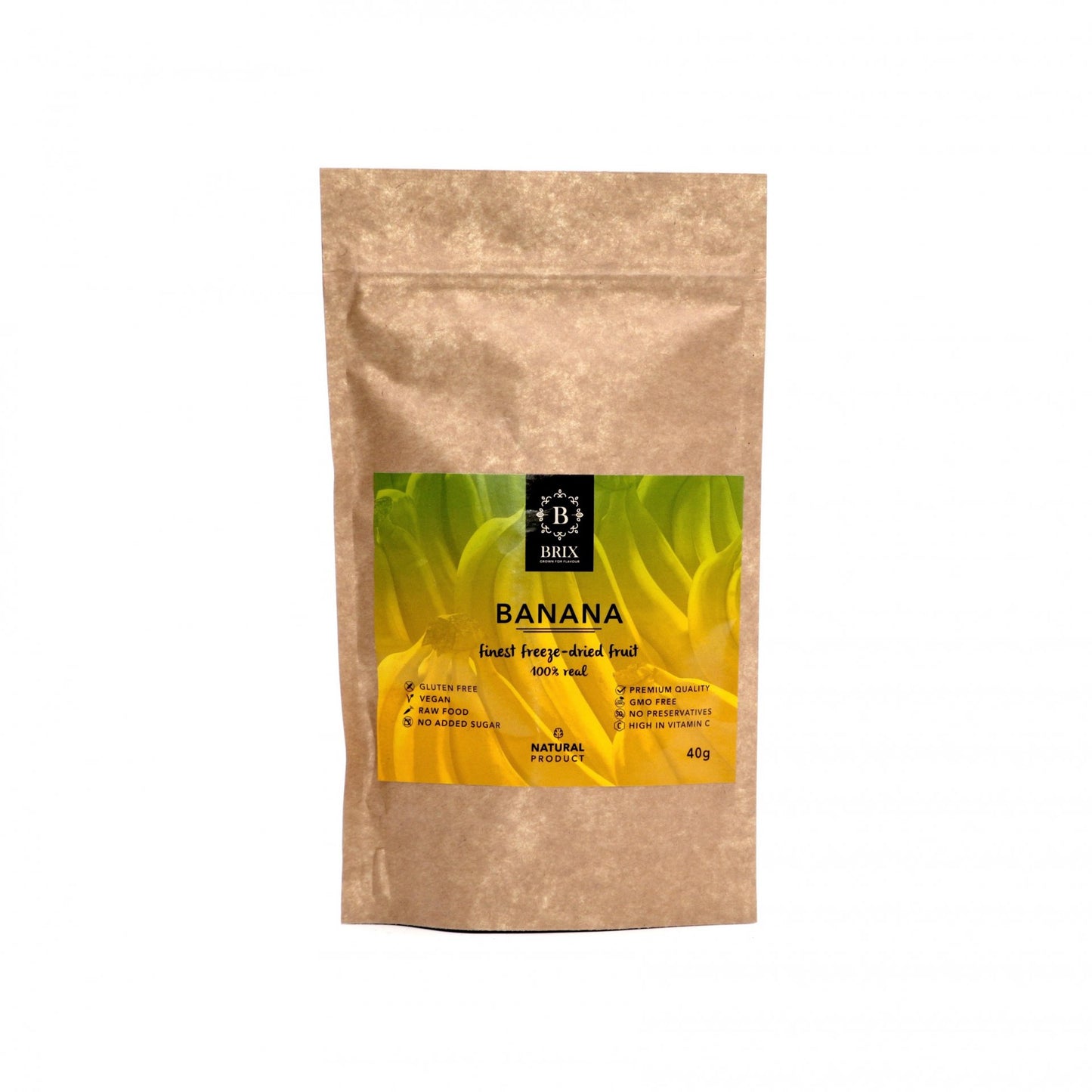 Mrazom sušený banán 40g