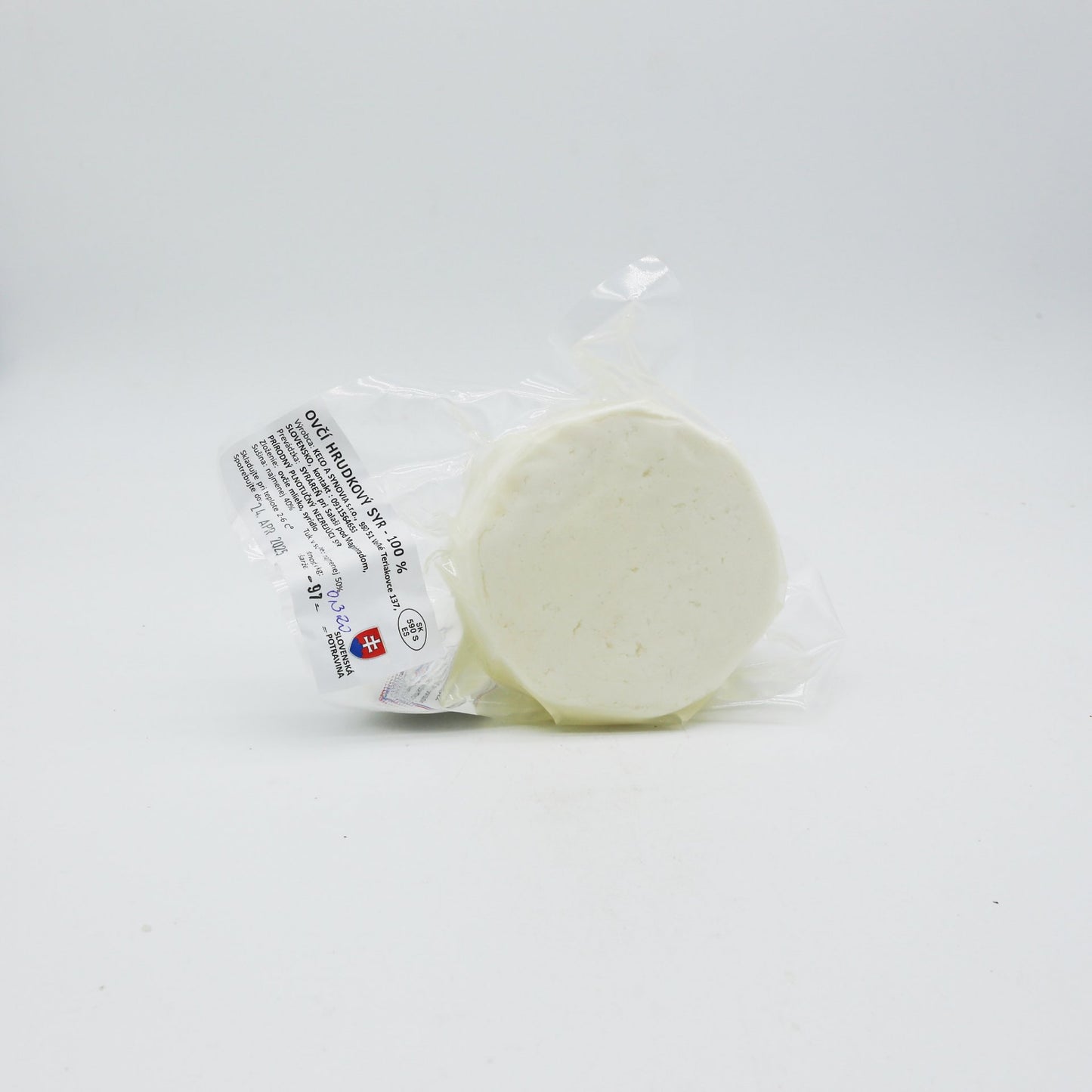 Ovčí syr hrudkový Klenovecký