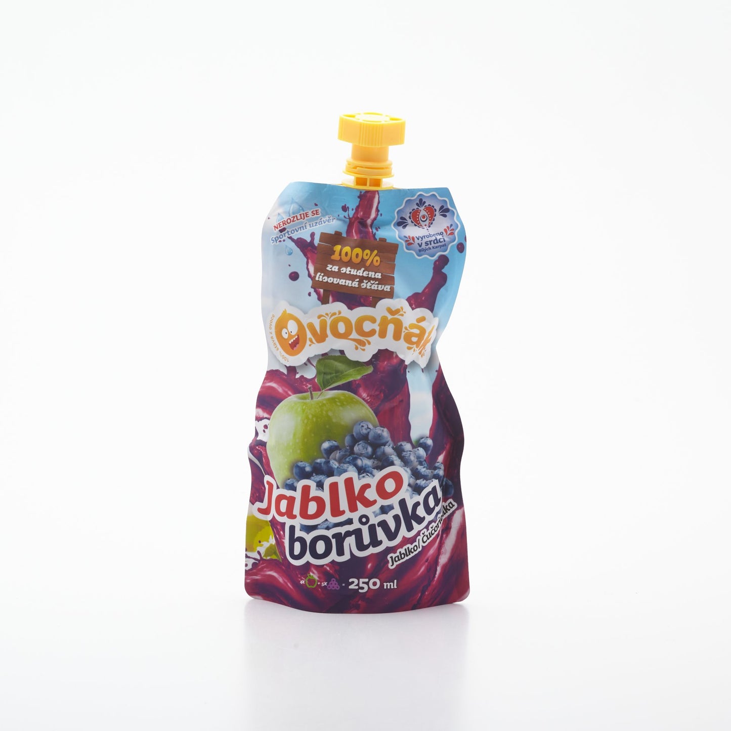 Ovocňák mušt jablko čučoriedka 250ml