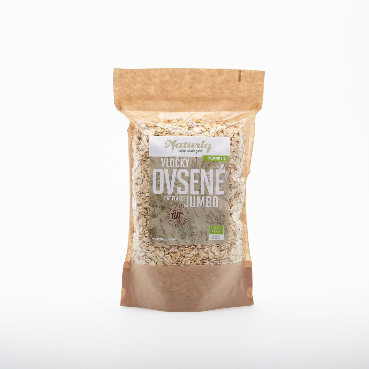 BIO Ovsené vločky jumbo 500g