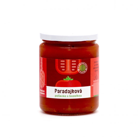 Paradajková polievka s bazalkou 450ml