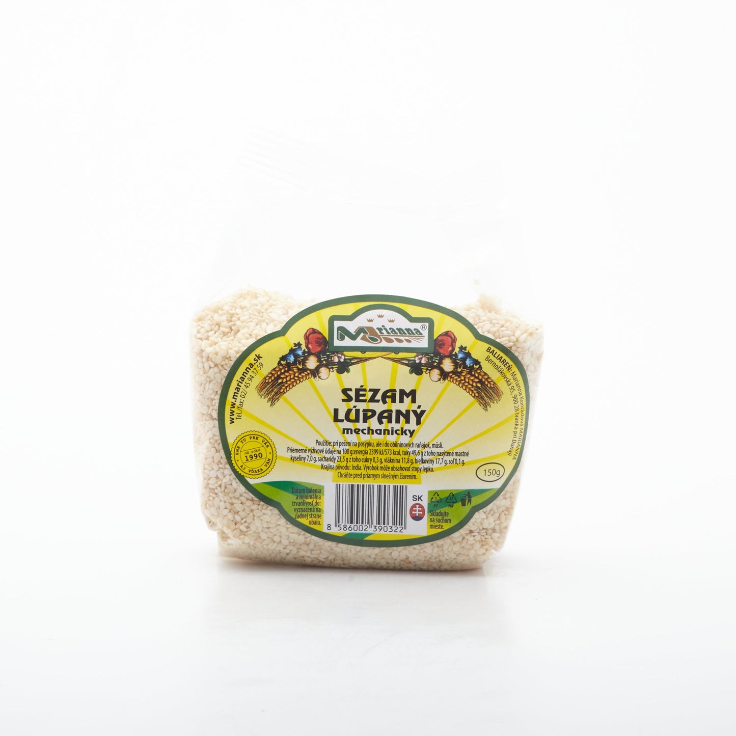 Sézam lúpaný 150g