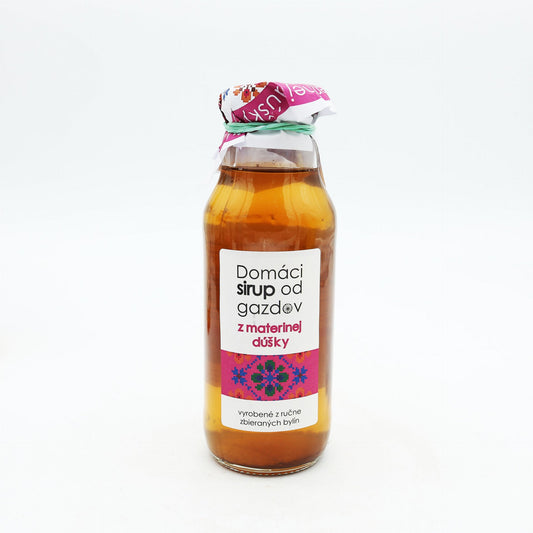 Sirup z materinej dúšky od Gazdov 300ml