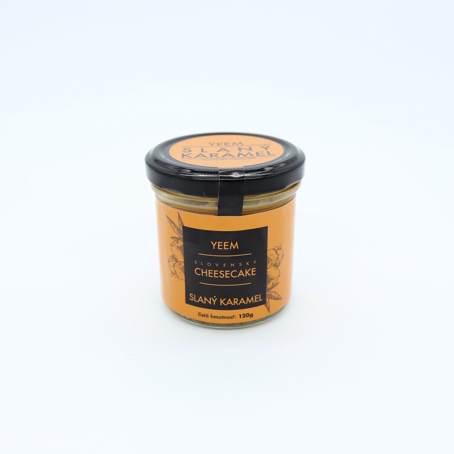 Slovenský cheesecake SLANÝ KARAMEL 120g