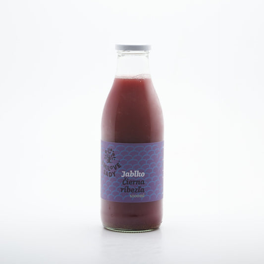 Šťava jablko-ríbezľa 1l