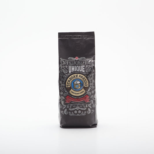 Štrbské Presso Unique RED Mletá 250g