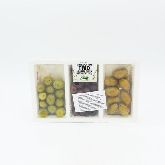 TRIO olivy celé 213g