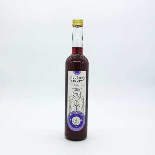 VLČIE SIRUPY Levanduľa - arónia 0,5l