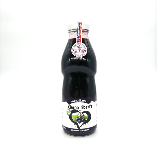 ZAMIO 100% BIO šťava ČIER.RÍBEZĽA 500ml