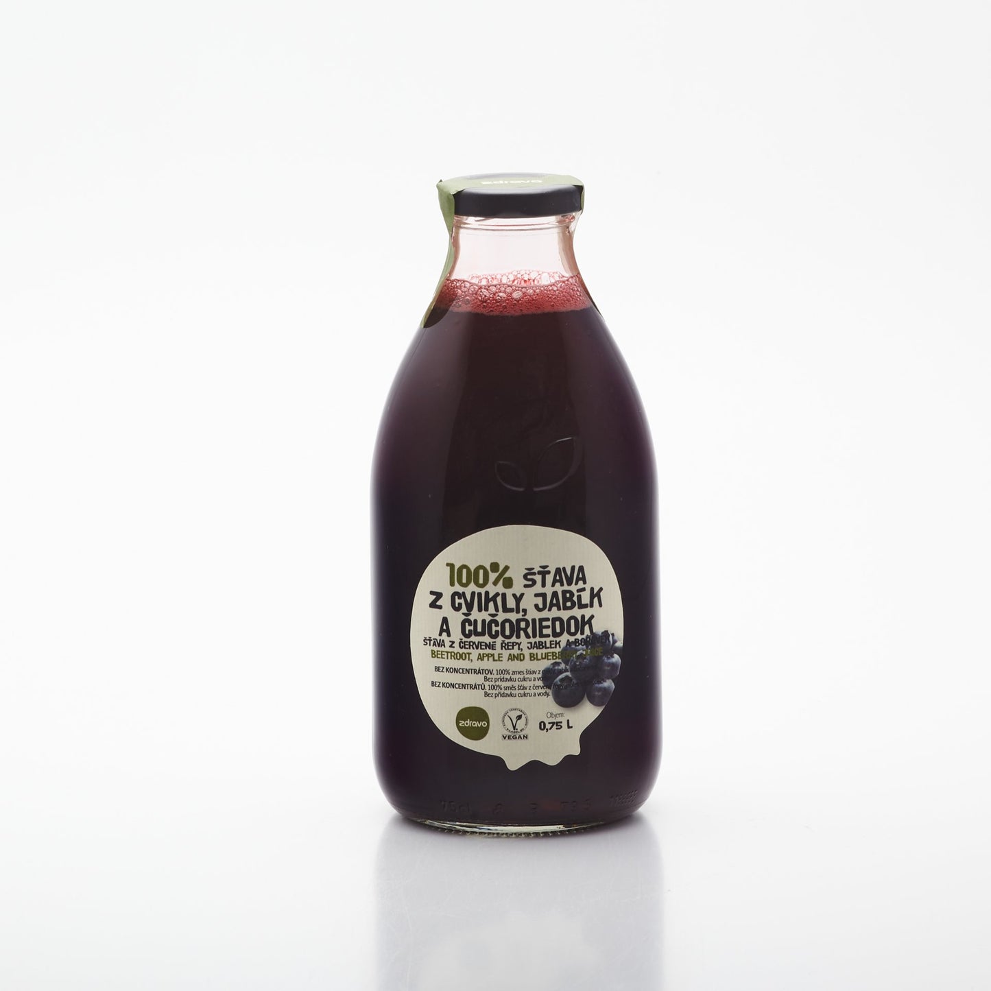 ZDRAVO šťava cvikla-čuč.jablko 100%0,75l